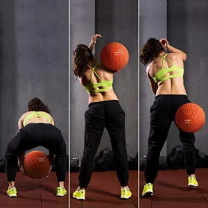 25lbs Slam Medicine Ball Tread Orange