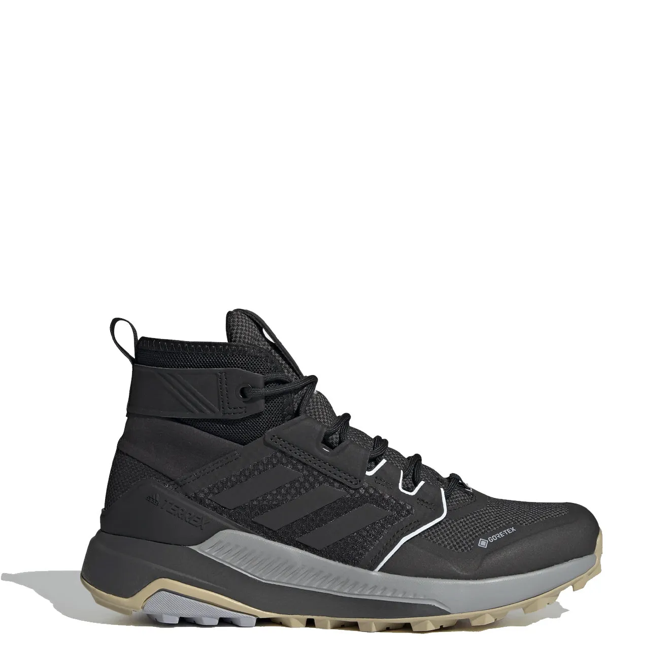 Adidas Terrex Womens Trailmaker Mid Gore-Tex Shoes Core Black / Core Black / Halo Silver