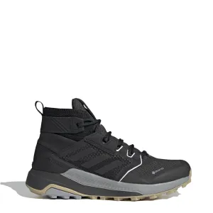 Adidas Terrex Womens Trailmaker Mid Gore-Tex Shoes Core Black / Core Black / Halo Silver