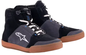 ALPINESTARS Chrome Shoes - Black/Asphalt/Gum Blue - US 14 2512322117214