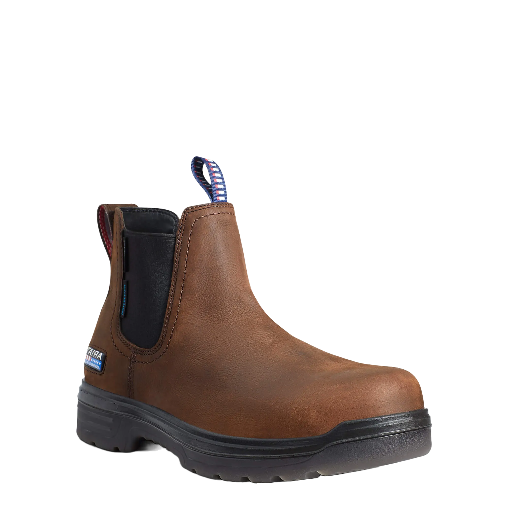 Ariat Men's Turbo Chelsea Domestic H2O Carbon Toe Work Boots 10036738