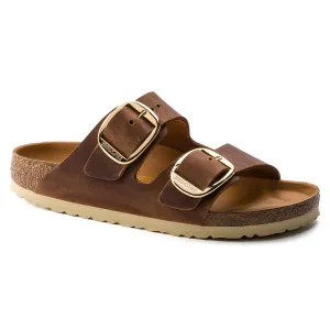 Arizona Big Buckle Oiled Leather Cognac