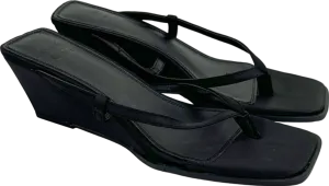 ASOS Black Wedge Sandal UK 7
