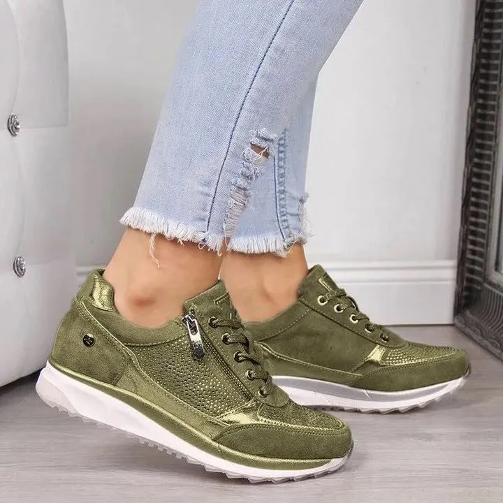 Aurora® | Orthopaedic Trainers with Zip
