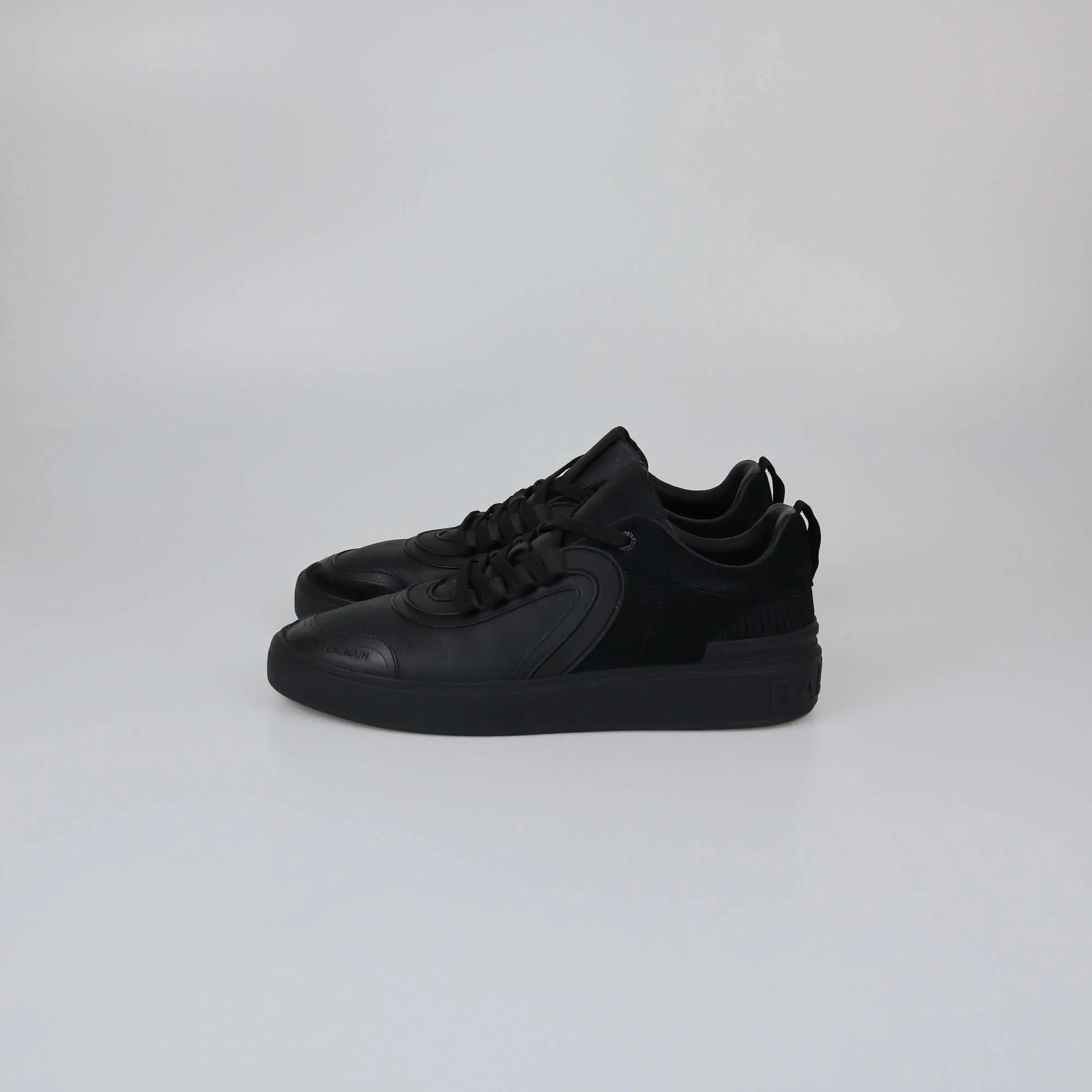 Balmain Black B-Skate Low Sneakers