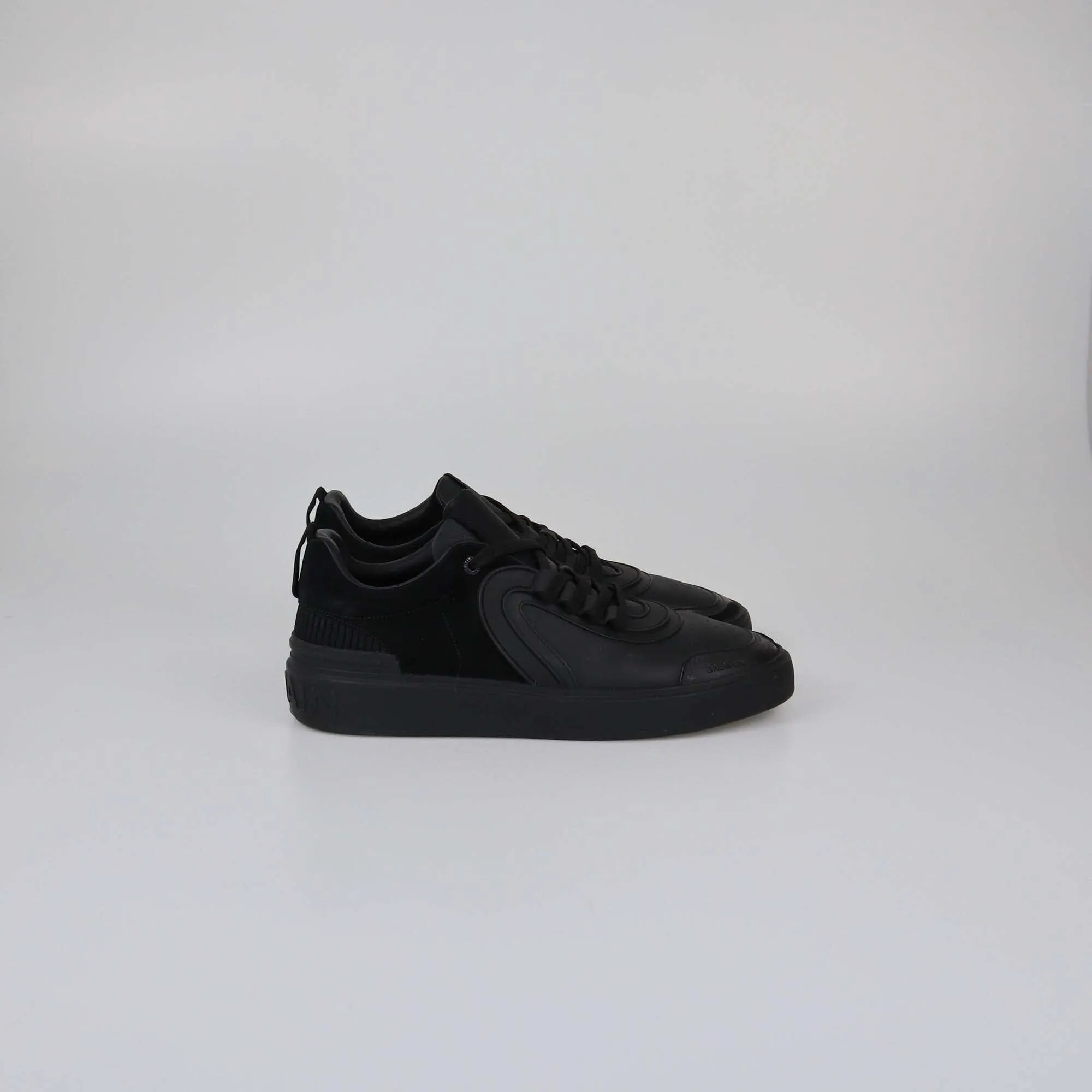 Balmain Black B-Skate Low Sneakers