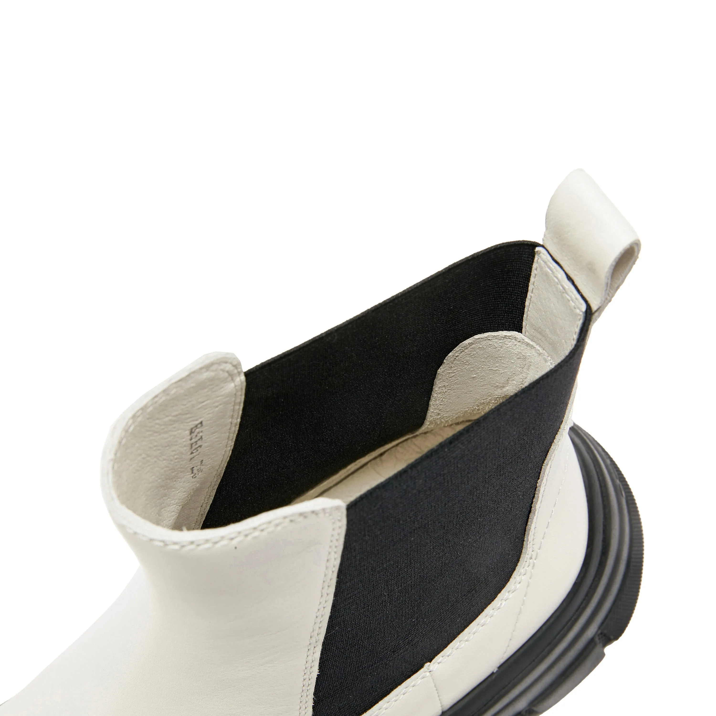 Beige ST Key Platform Chelsea Boots