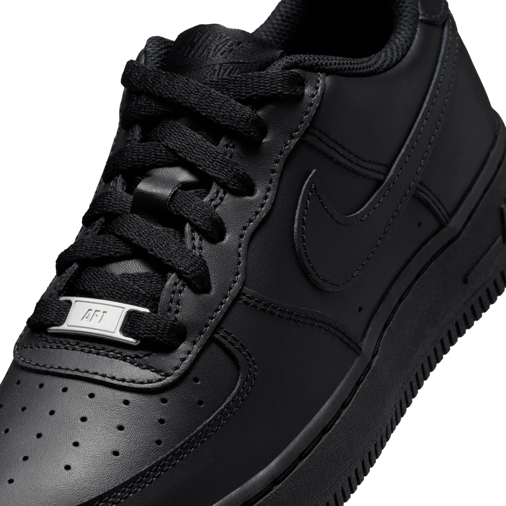 Big Kids' Air Force 1 LE BG "Triple Black"