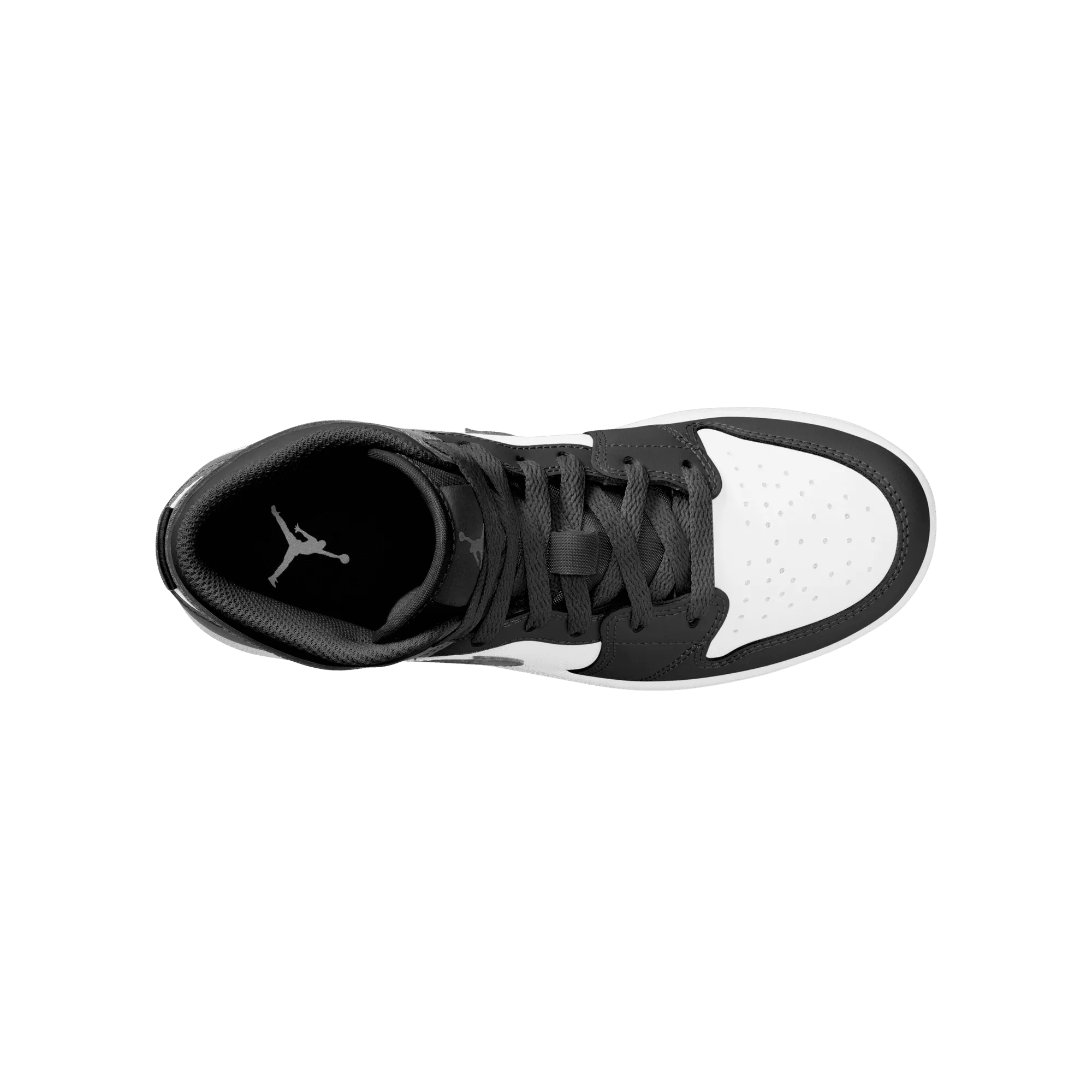 Big Kids' Air Jordan 1 Mid "Iron Grey"
