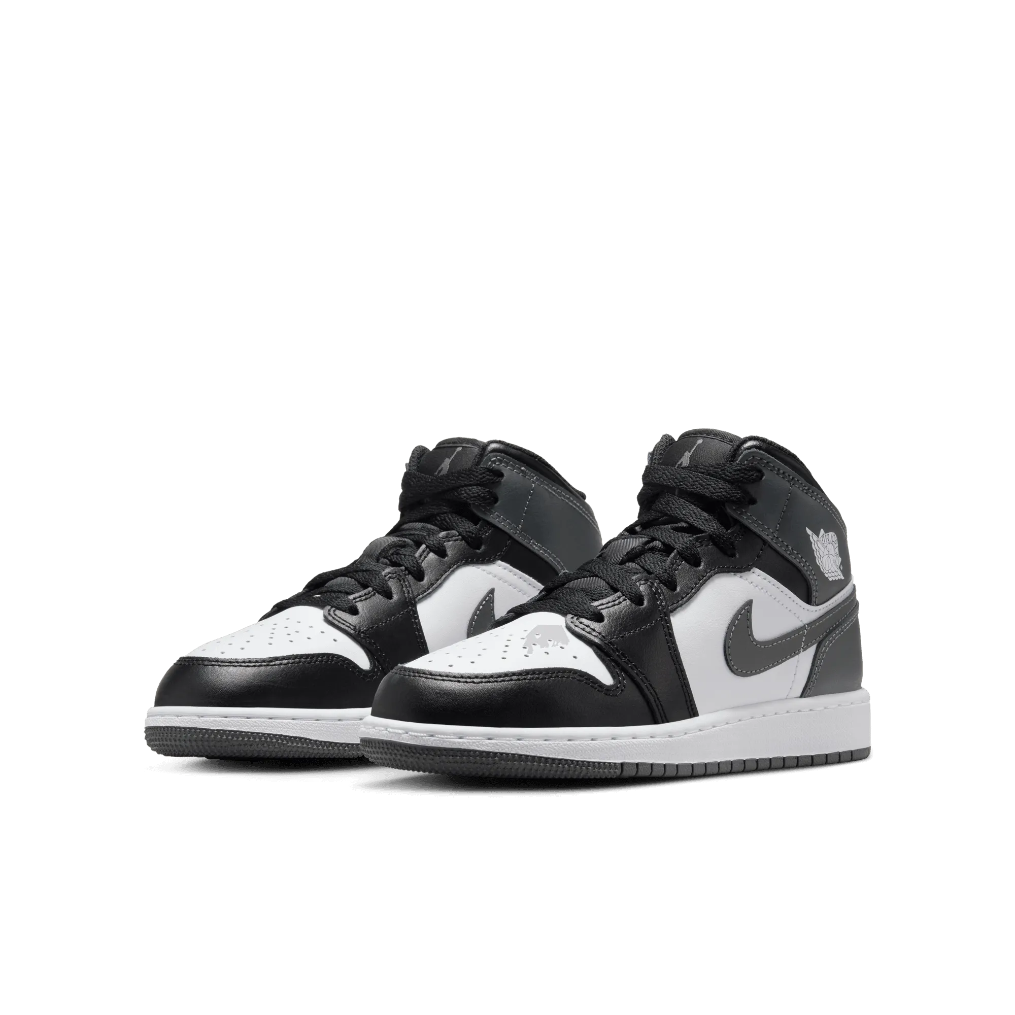 Big Kids' Air Jordan 1 Mid "Iron Grey"