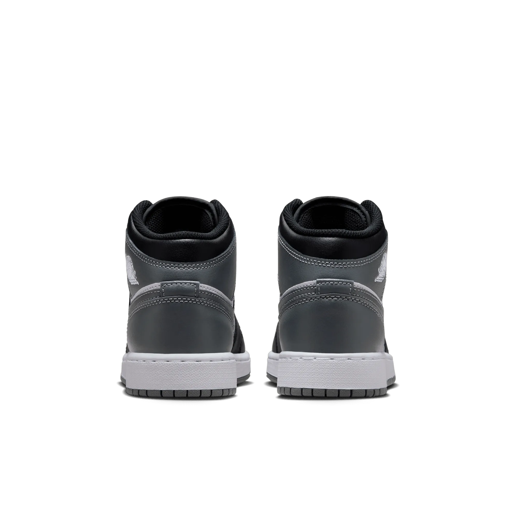 Big Kids' Air Jordan 1 Mid "Iron Grey"