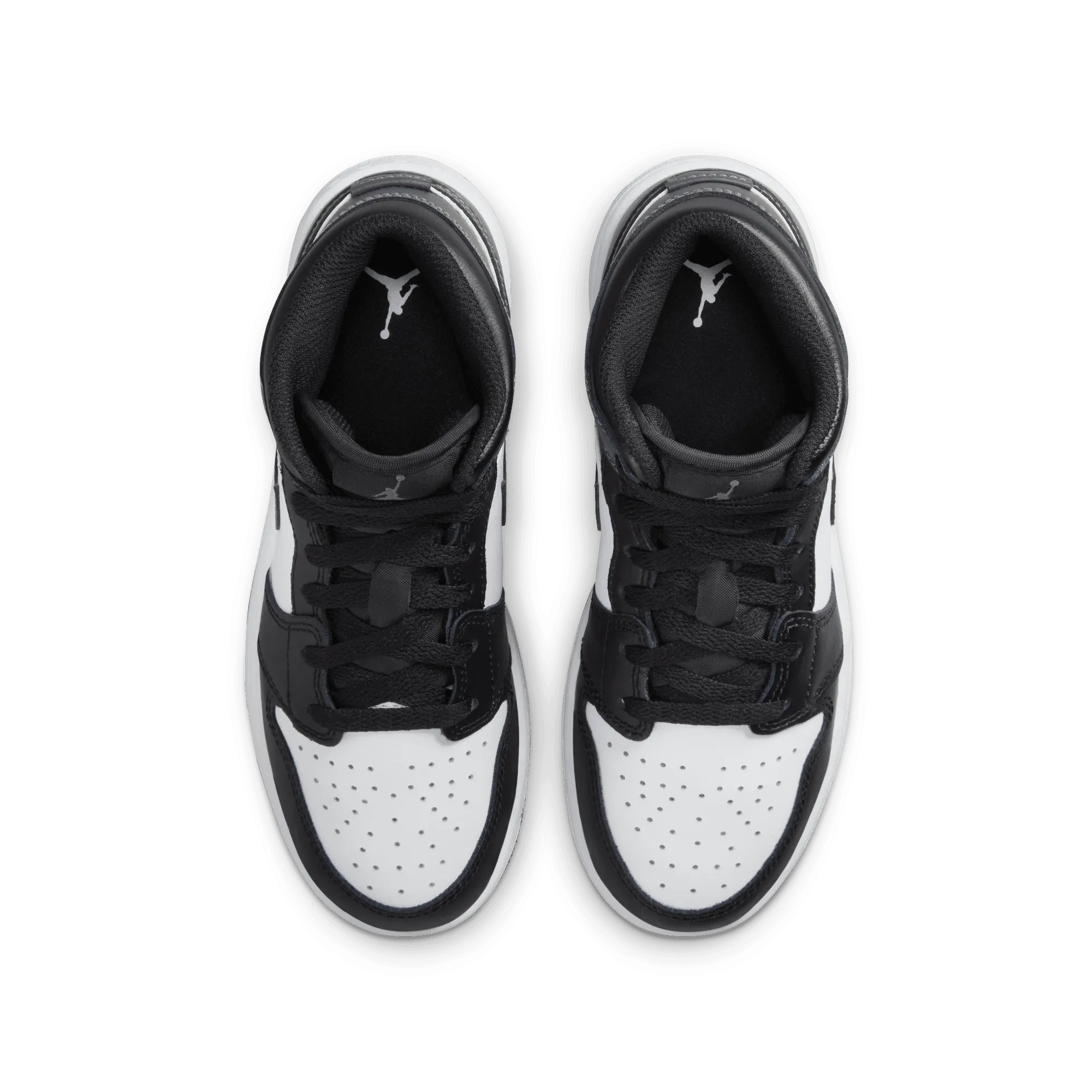Big Kids' Air Jordan 1 Mid "Iron Grey"