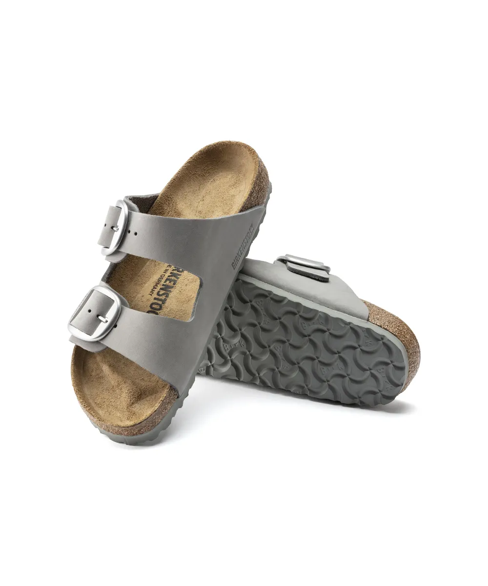BIRKENSTOCK ARIZONA BIG BUCKLE IN DOVE GRAY