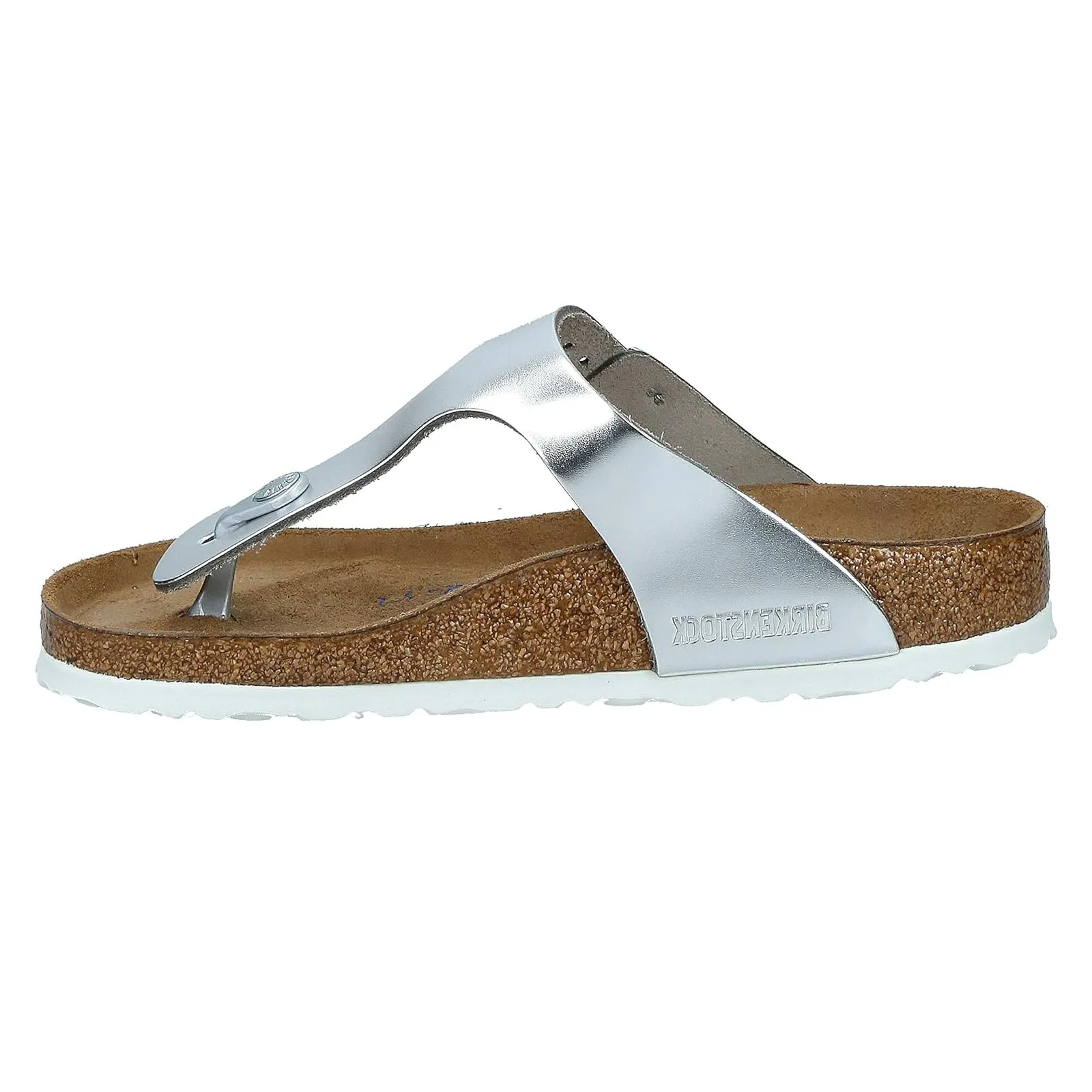 Birkenstock Gizeh BS Soft Footbed Natural Leather Unisex Toe Post Sandals