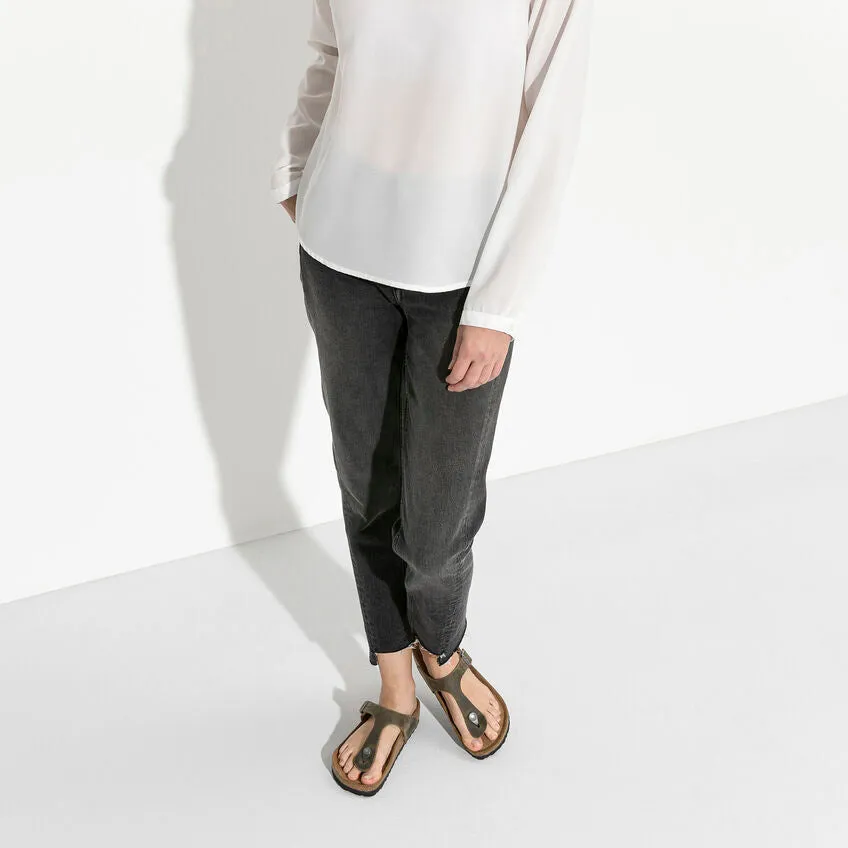 BIRKENSTOCK GIZEH IN KHAKI