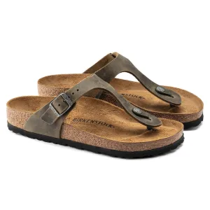 BIRKENSTOCK GIZEH IN KHAKI