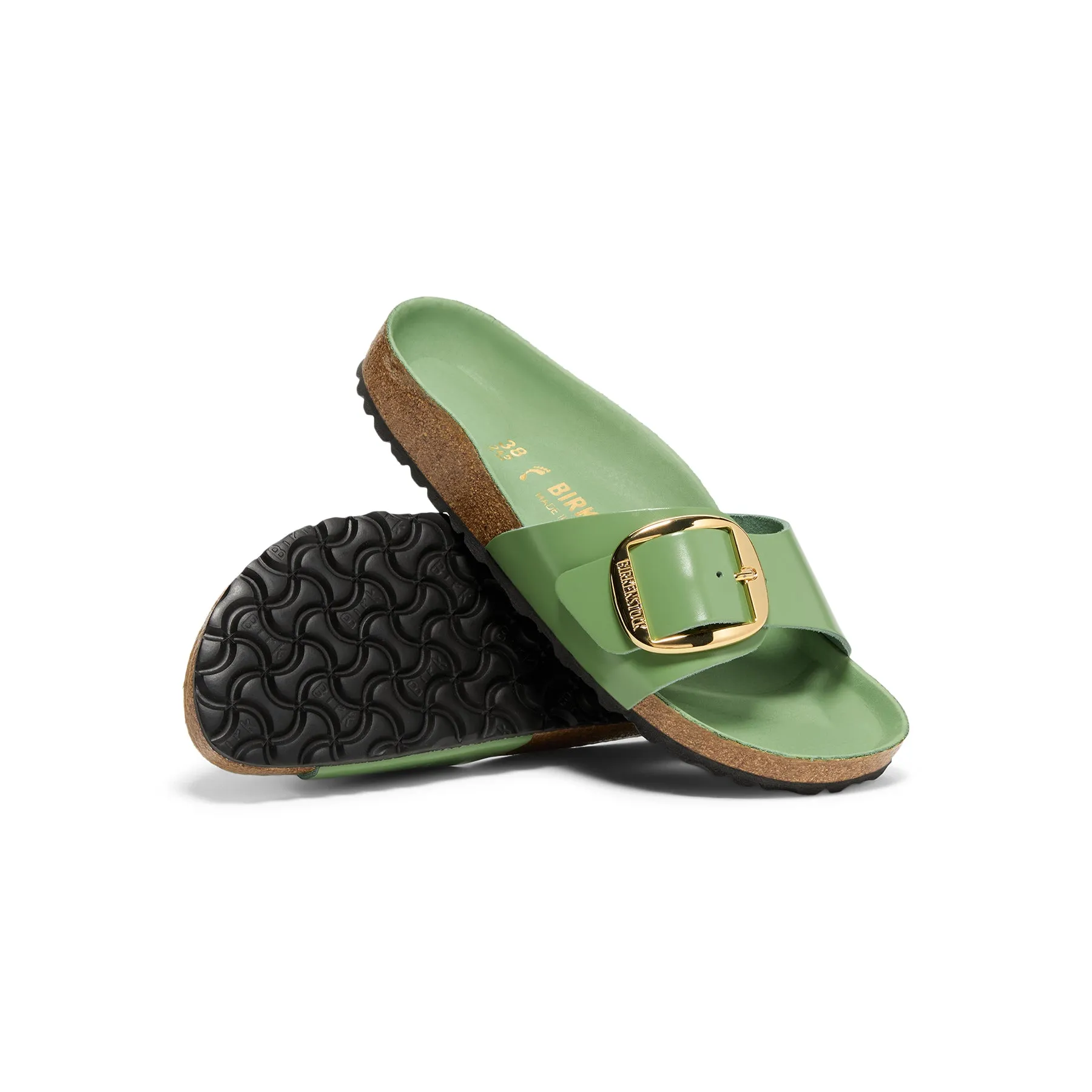 Birkenstock Madrid Big Buckle (Green Tea)