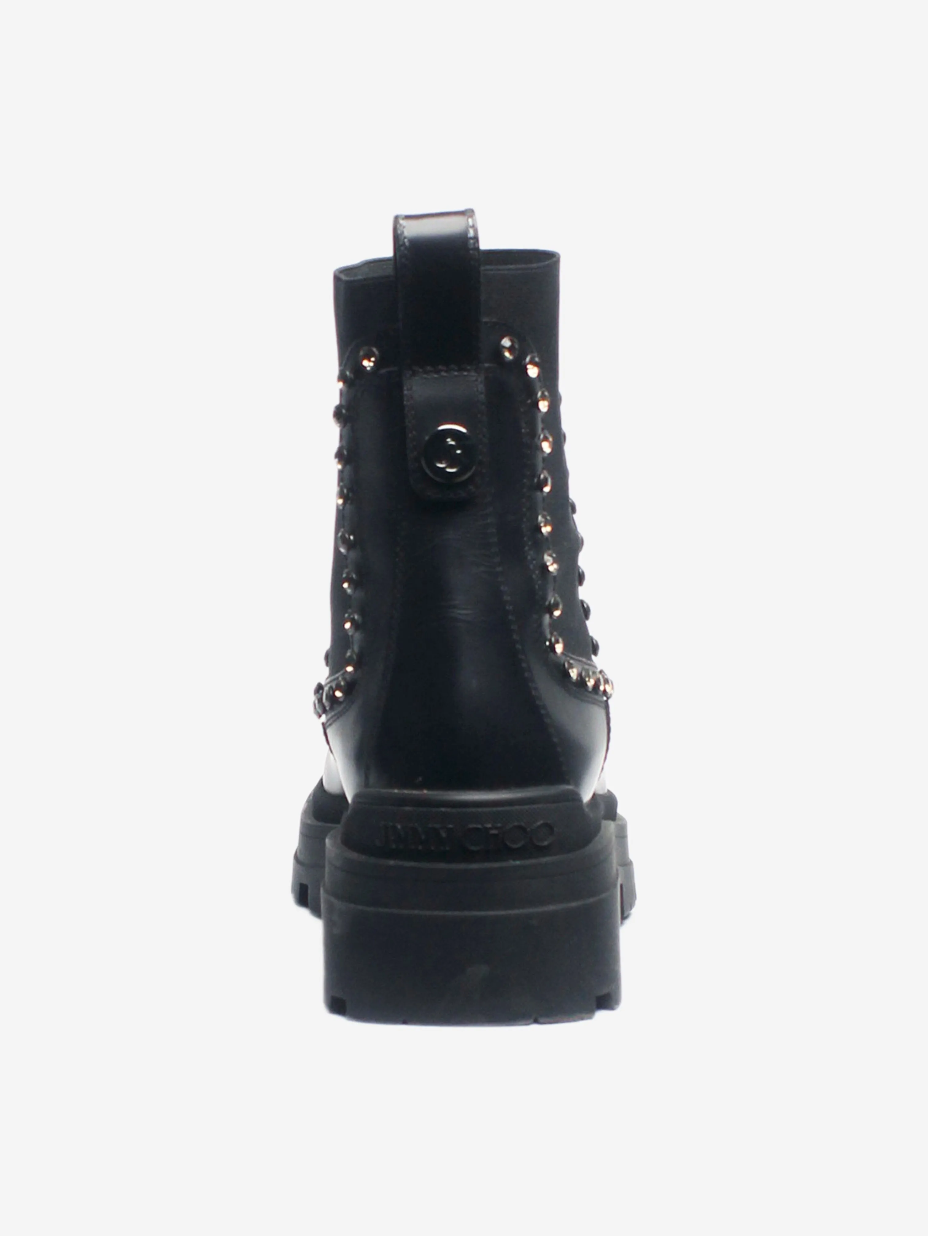Black bejewelled Chelsea boots - size EU 40
