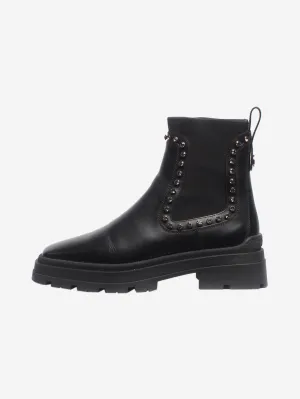 Black bejewelled Chelsea boots - size EU 40