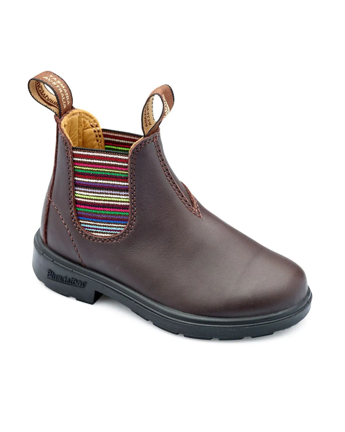 Blundstones Kids 1413 Brown Stripes