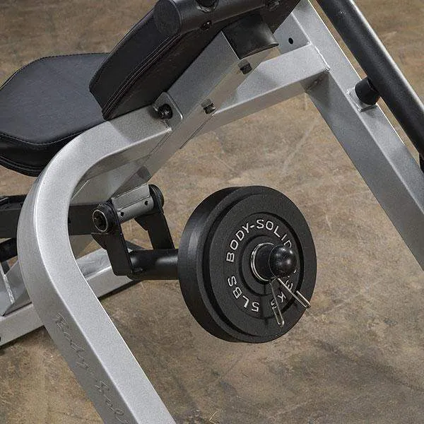 Body-Solid Semi-Recumbent Ab Bench Abdominal Trainer