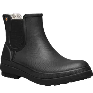 BOGS Womens Amanda Chelsea II Waterproof Wellington Boots - Black