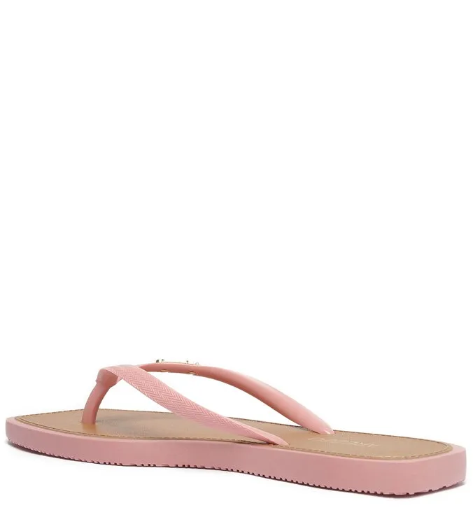 Brizza Square Toe Pink Toe Slipper