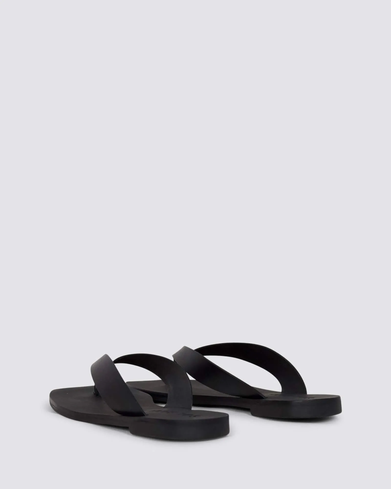 CALA LIONGA SANDALS BLACK LEATHER