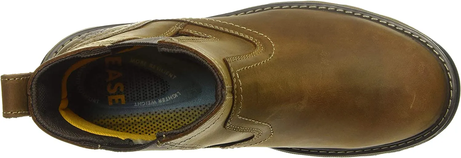 Caterpillar Men's PELTON Chelsea Soft Toe Work Industrial Boots