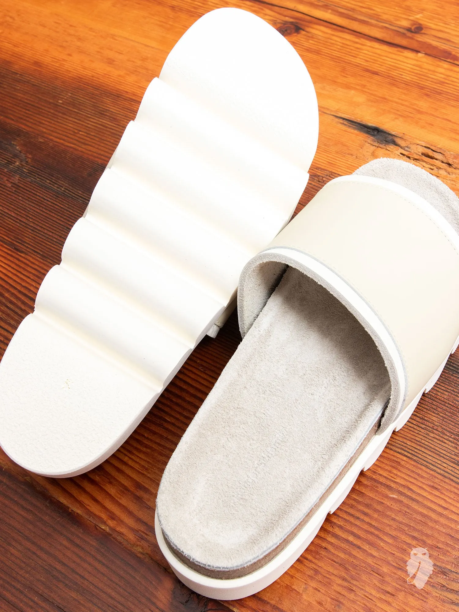 Caterpillar Sandal in White