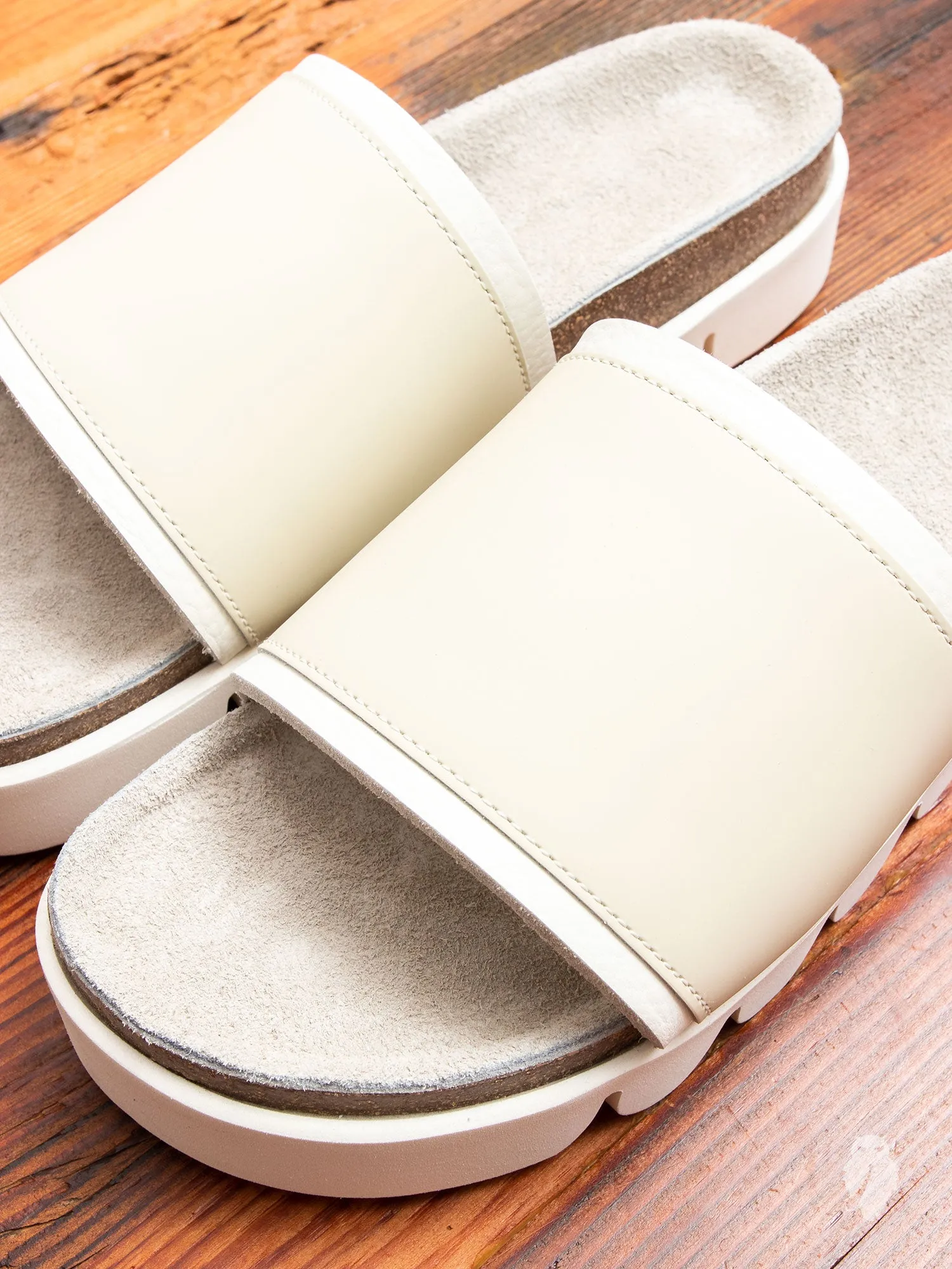 Caterpillar Sandal in White
