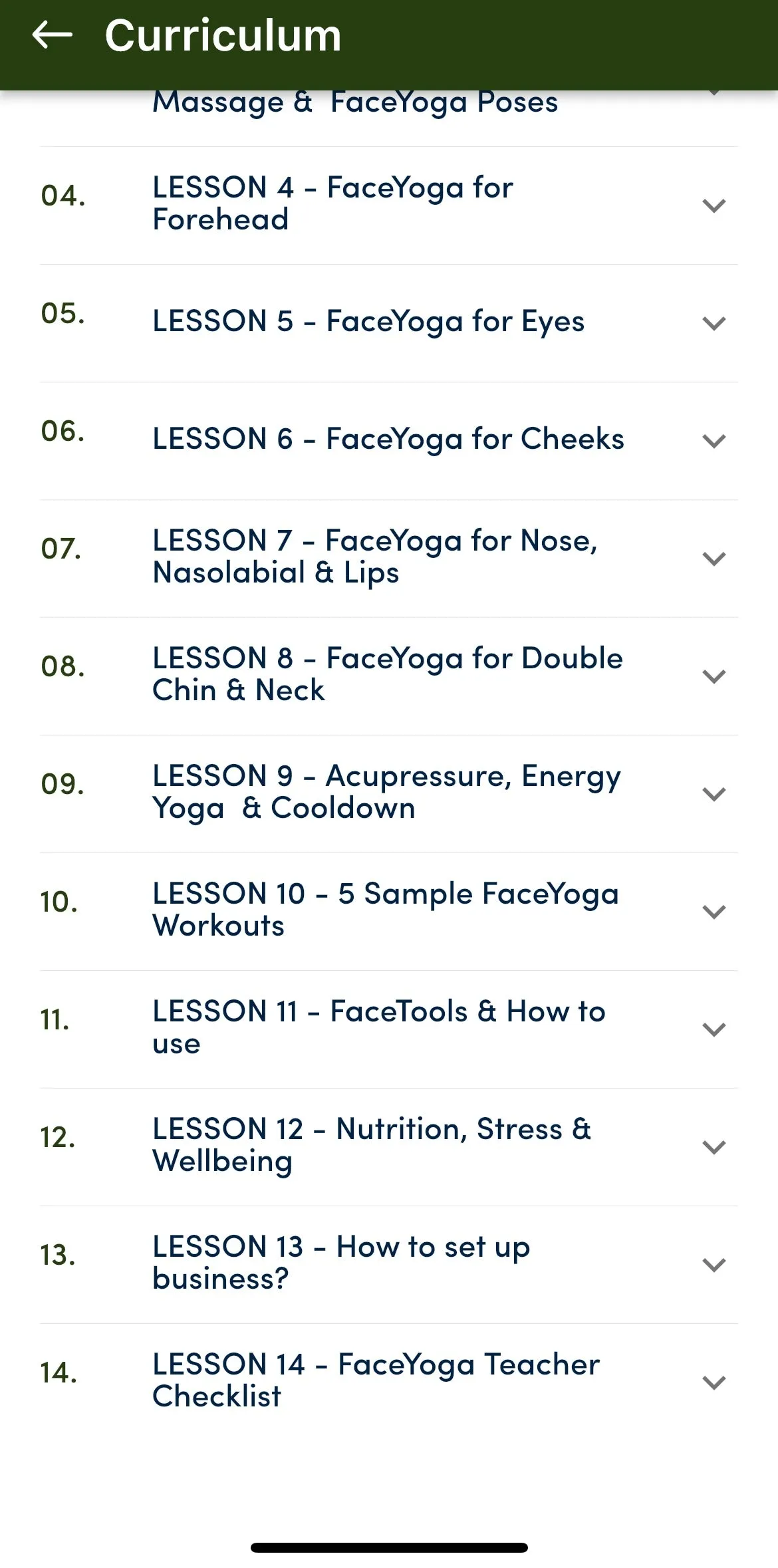 Certified Face Yoga Teacher Training Course