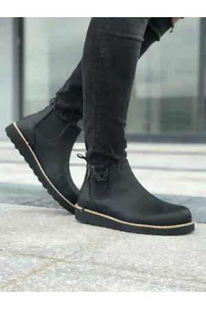 CH045 ST Chelsea Men's Boots BLACK