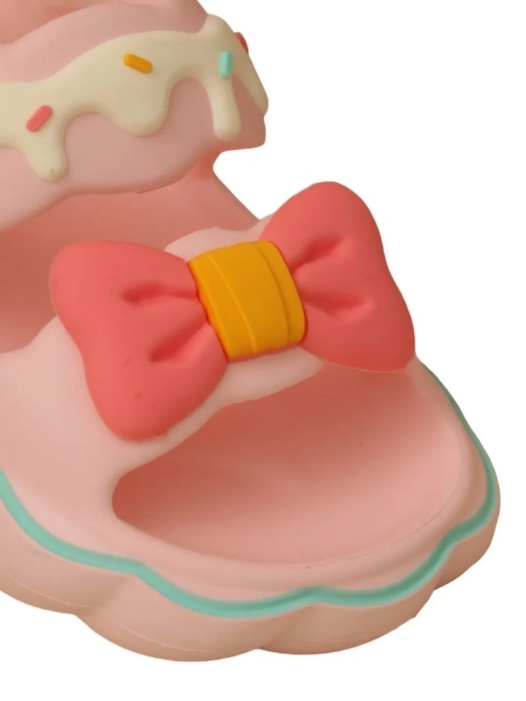 Charming Pink Bow Delight Sandals For Girls
