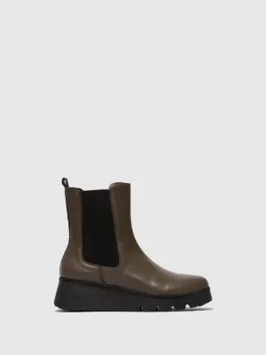 Chelsea Ankle Boots PATY405FLY DK. TAUPE