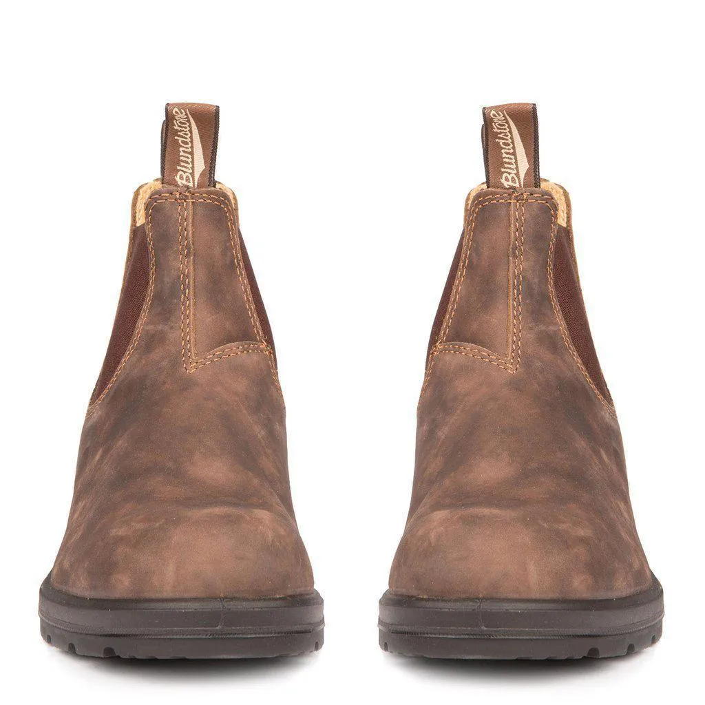 CLASSIC ROUND TOE- 585 RUSTIC BROWN