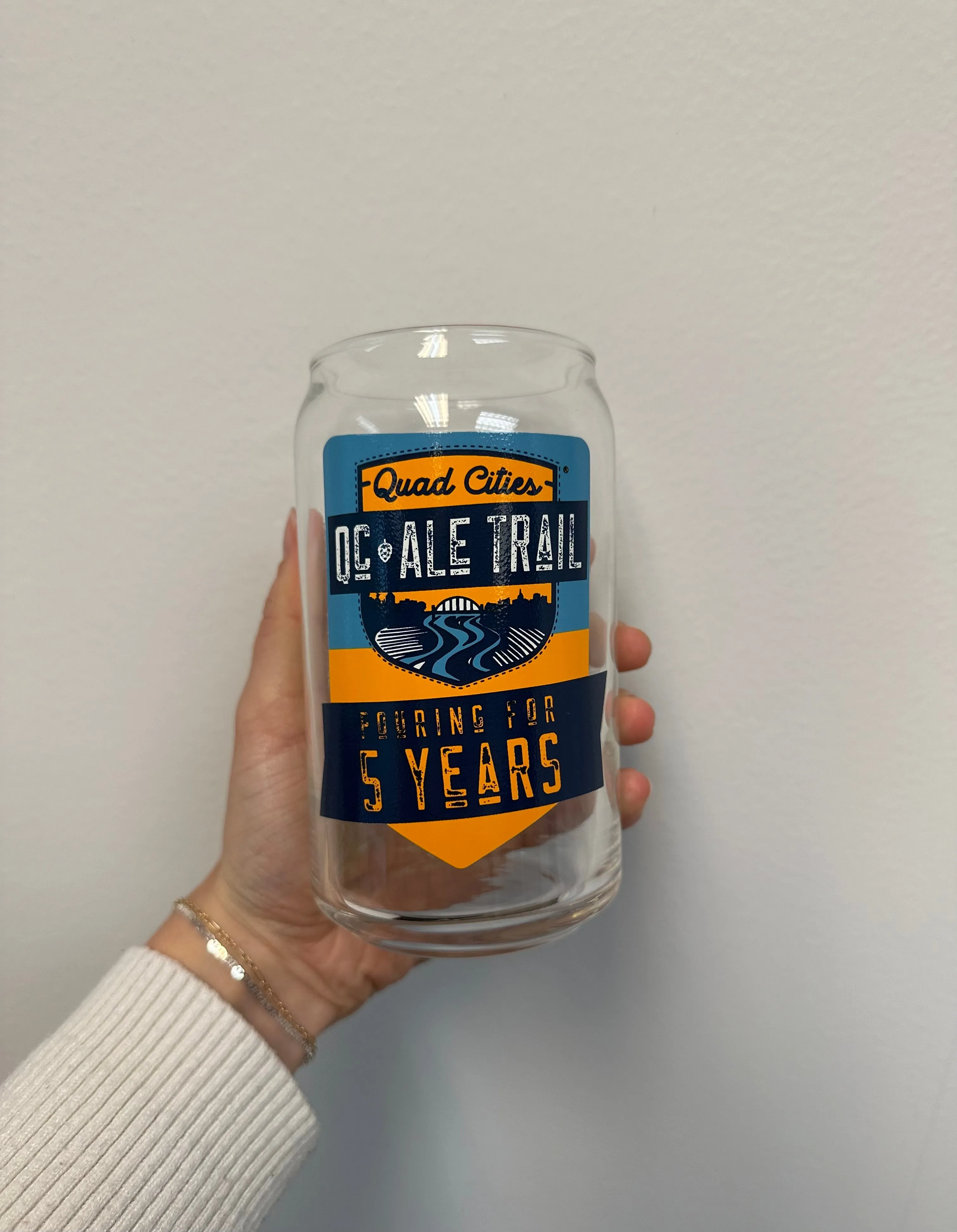 Commemorative QC Ale Trail Pint Glass