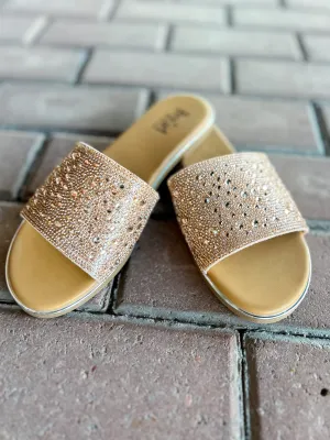 [Corkys] Pizzazz-Champagne Rhinestones