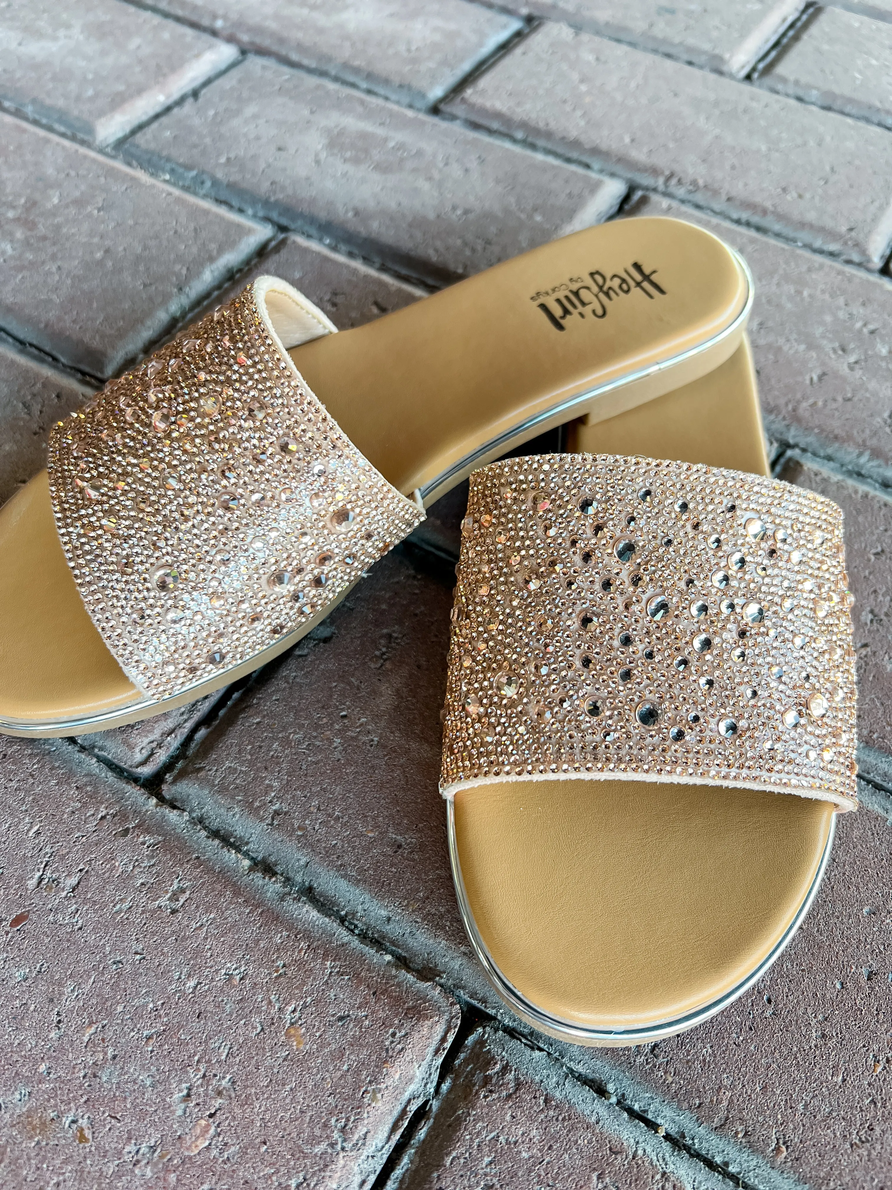 [Corkys] Pizzazz-Champagne Rhinestones