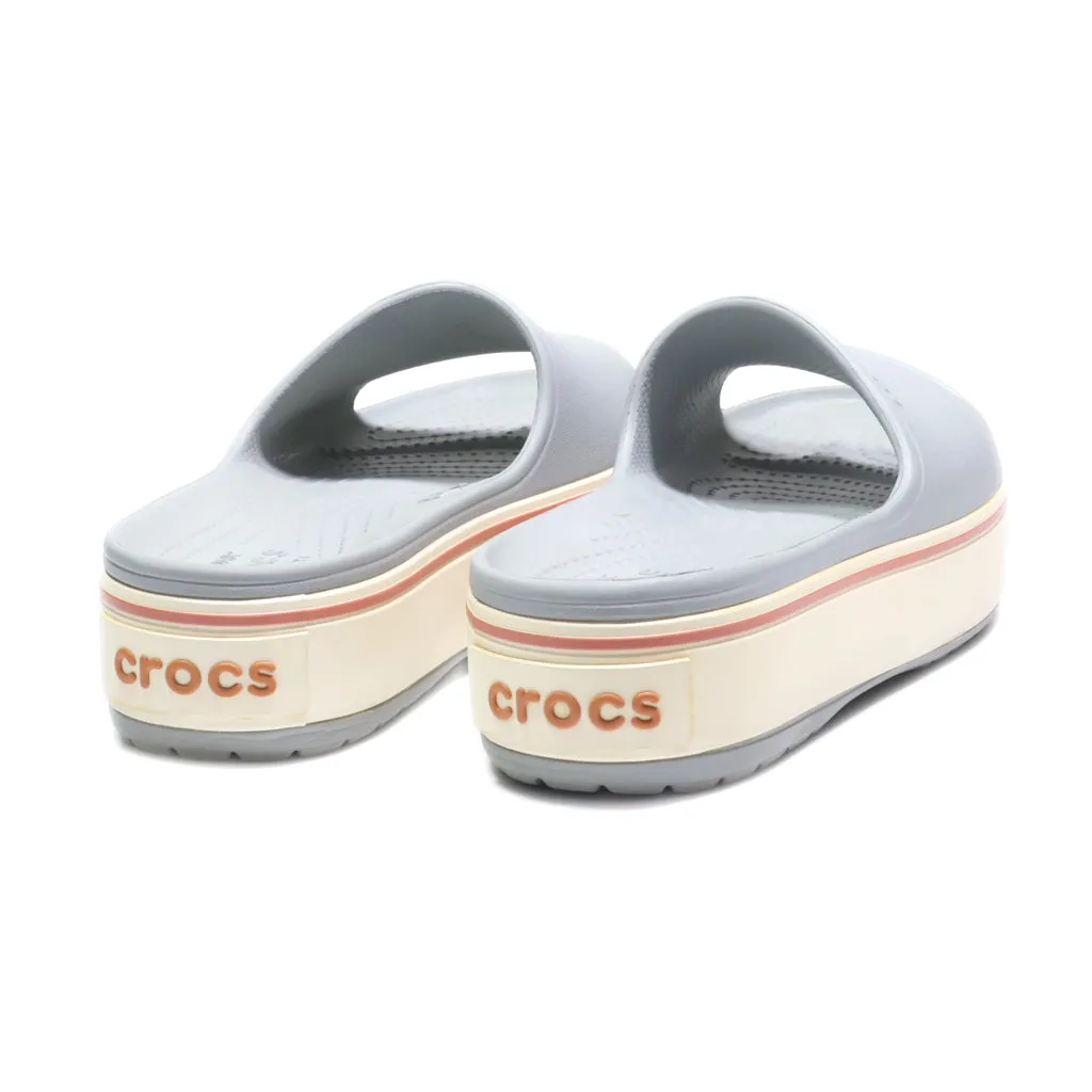 Crocs Platform Sandals Eva Grey Colour For Women