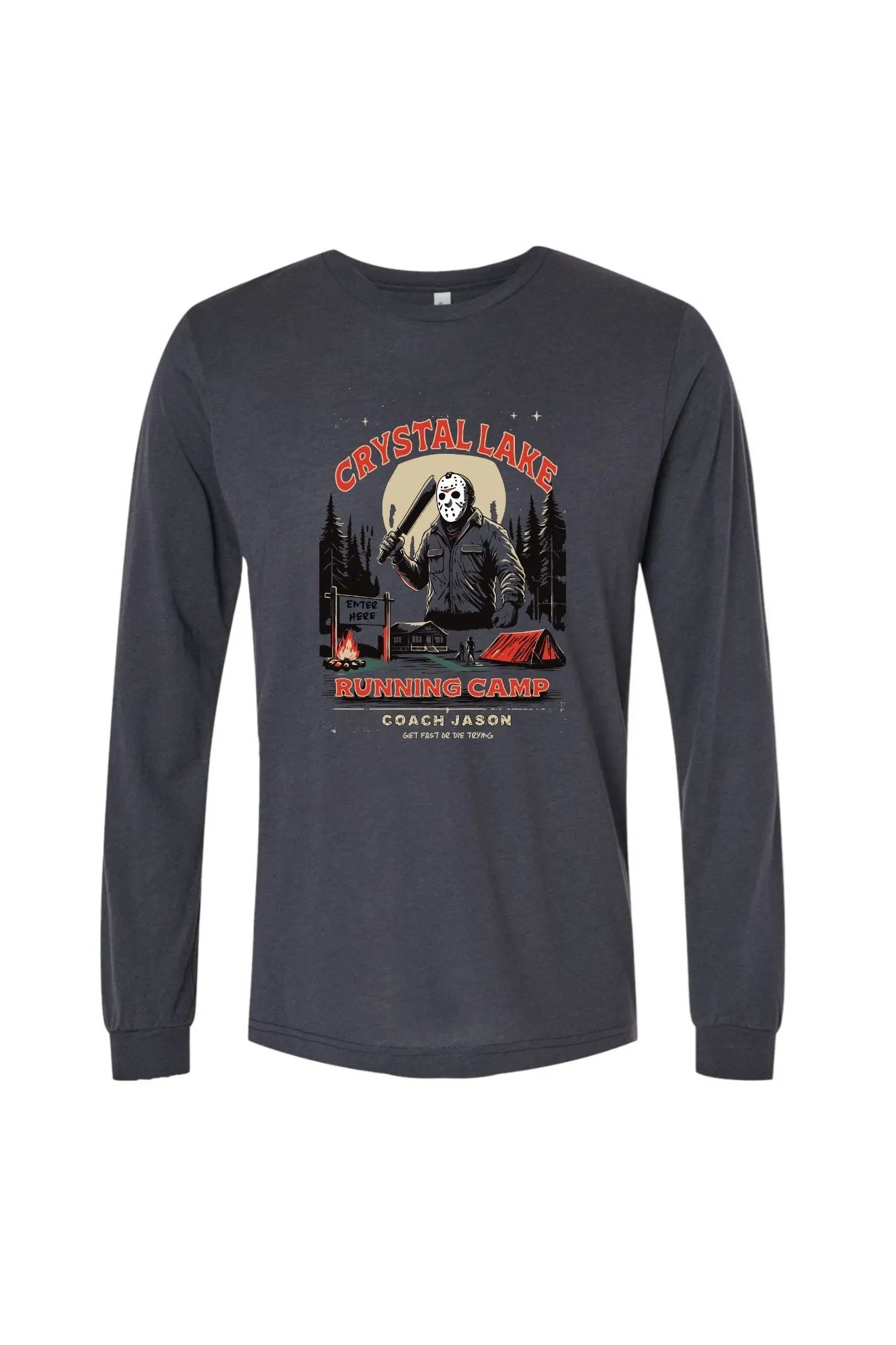 Crystal Lake Running Camp Long Sleeve