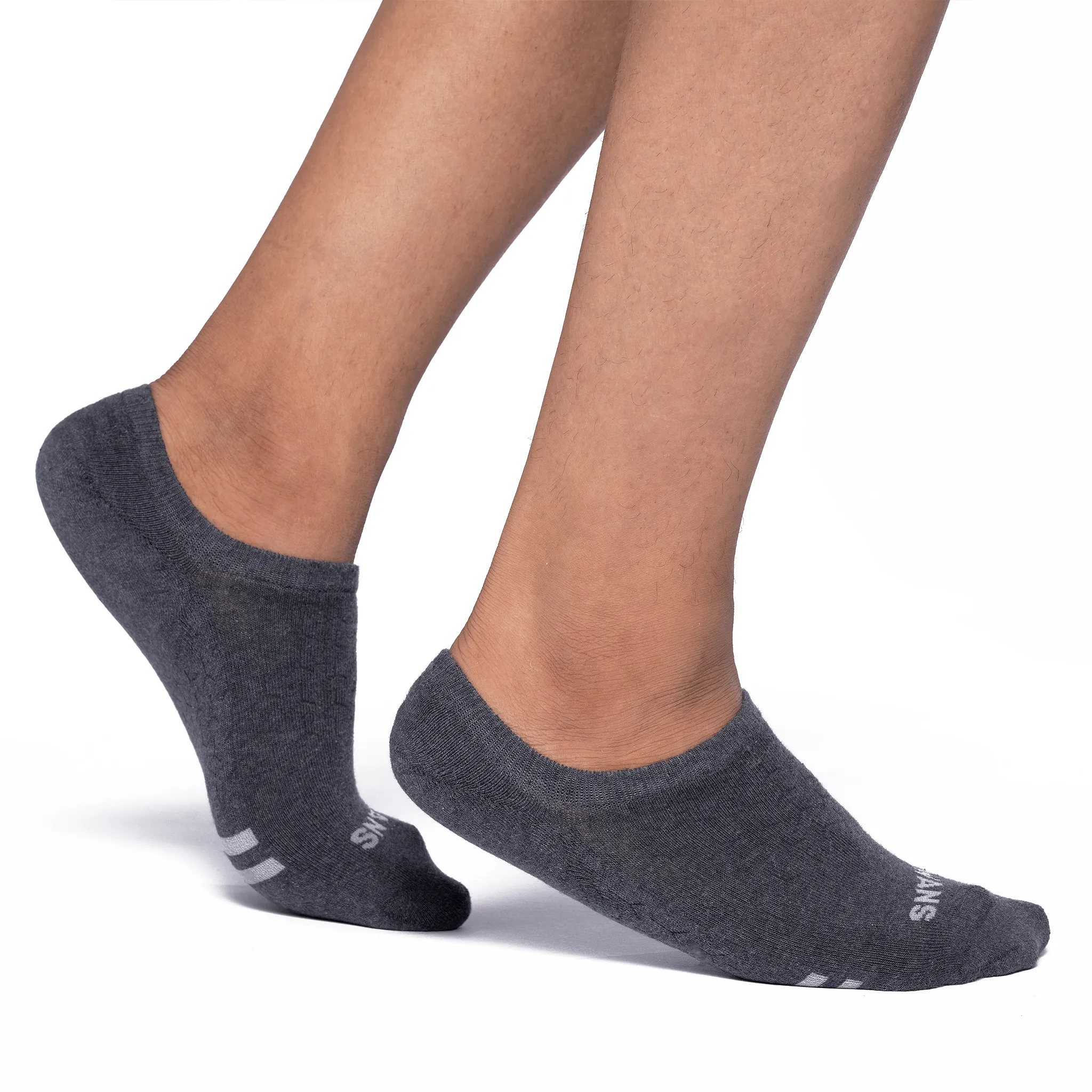 Cushioned Charcoal Grey 6-Pack