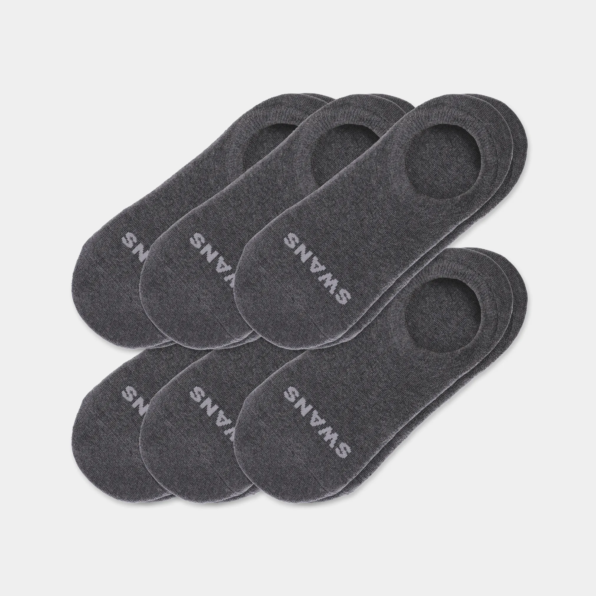 Cushioned Charcoal Grey 6-Pack