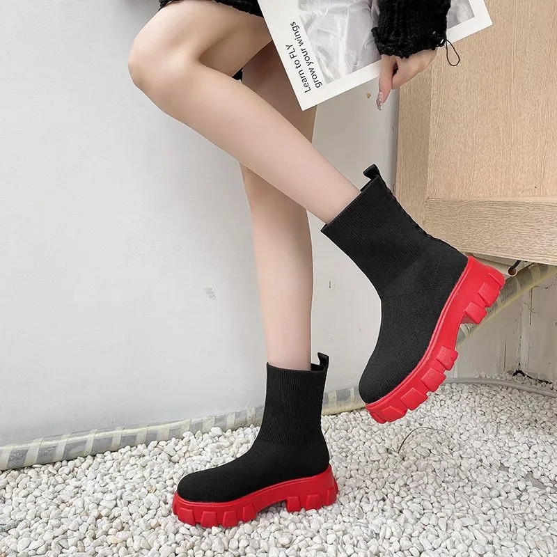 Cuzcare Women Orthopedic Shoes Ankle Chelsea Boots