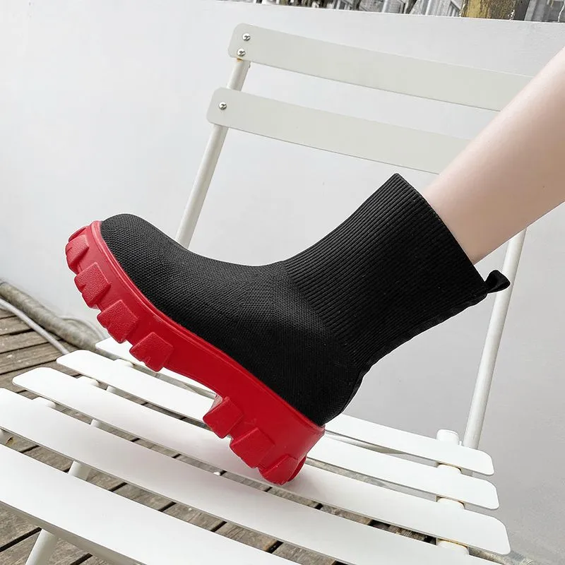 Cuzcare Women Orthopedic Shoes Ankle Chelsea Boots