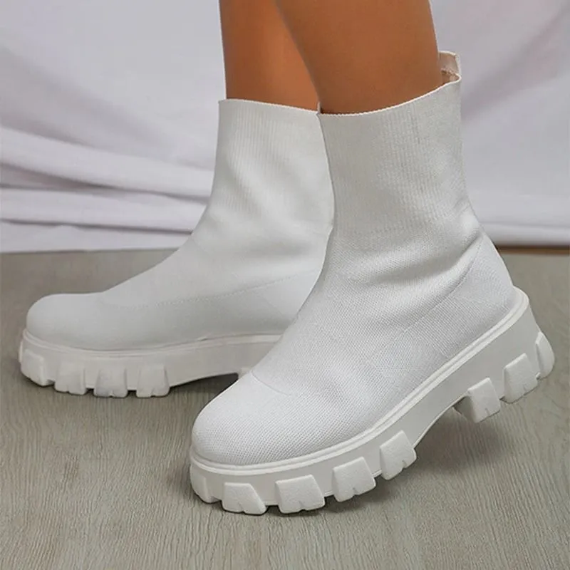 Cuzcare Women Orthopedic Shoes Ankle Chelsea Boots