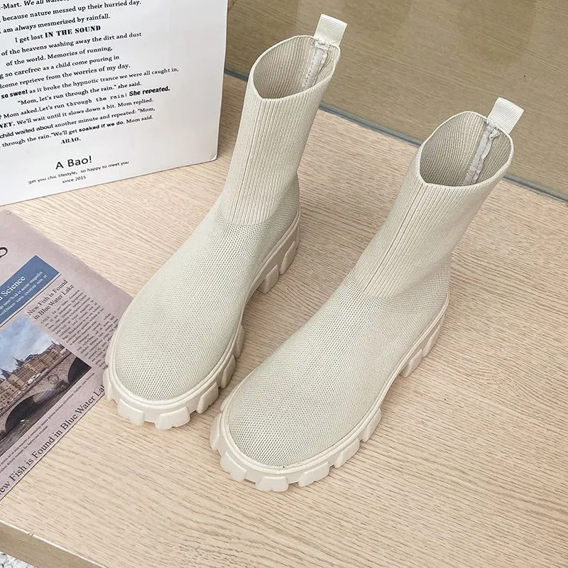Cuzcare Women Orthopedic Shoes Ankle Chelsea Boots