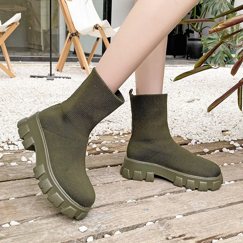Cuzcare Women Orthopedic Shoes Ankle Chelsea Boots