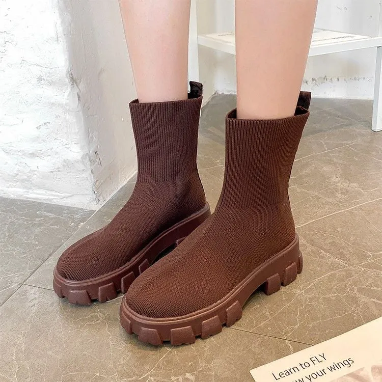 Cuzcare Women Orthopedic Shoes Ankle Chelsea Boots