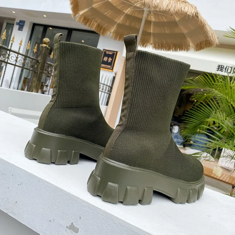 Cuzcare Women Orthopedic Shoes Ankle Chelsea Boots